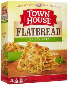 Town House Flatbread Crisps Italian Herbs